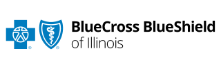 Blue Cross and Blue Shield of IL, NM, OK, TX logo, a registered trademark of Blue Cross and Blue Shield of IL, NM, OK, TX