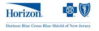 Horizon Blue Cross Blue Shield of New Jersey logo, a registered trademark of Horizon Blue Cross Blue Shield of New Jersey