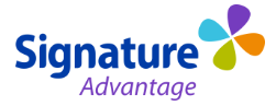 Signature Advantage (HMO SNP) logo, a registered trademark of Signature Advantage (HMO SNP)