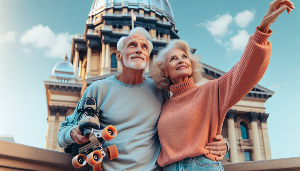 This adventurous couple got their Medicare benefits just in time to explore the Windy City. They added a Medicare Supplement in Illinois for extra coverage. 